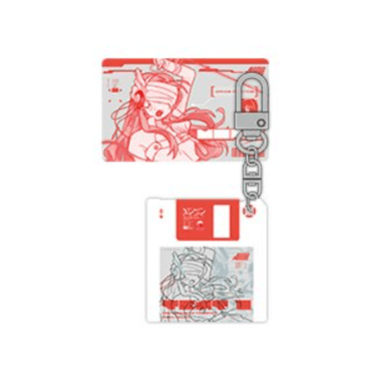 Alien Stage - Anakt Garden Collection Floppy Disk Acrylic Keyring + ID Cards - MOFUN - Acrylic Keyring - Harumio