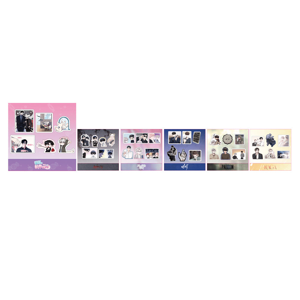 NOCTEA THE 1ST POPUP: Us in BLoom - Scene Sticker Set