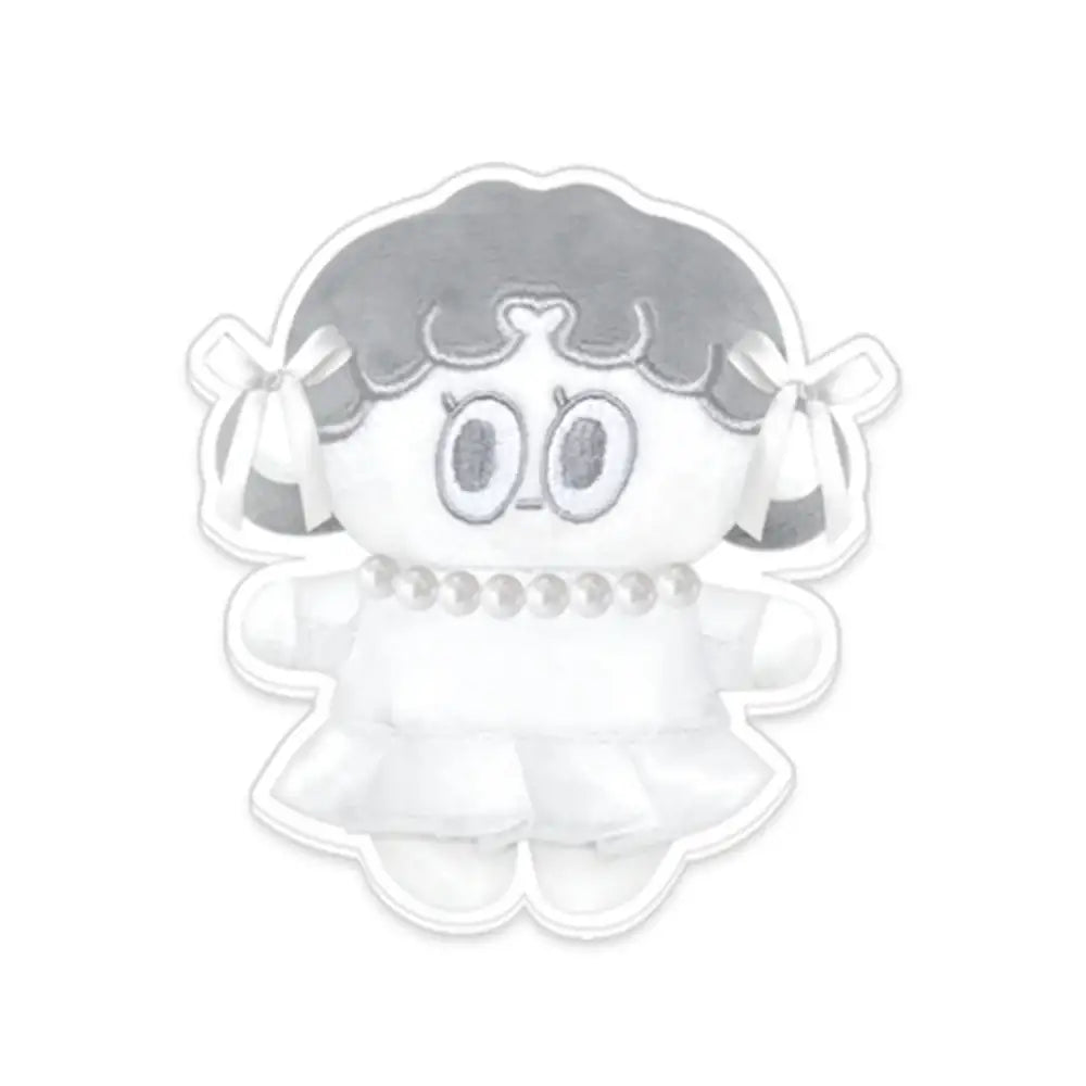 Standard Love Dance - LEEGONG Black Cherry Pie Acrylic Phone Grip - Line Friends Square - Phone Grip - Harumio