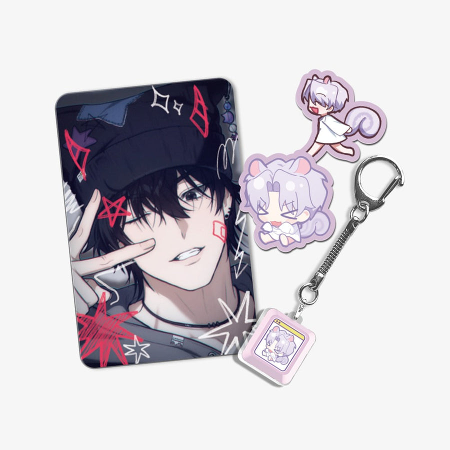 Virtual Strangers - Keycap Keyring Set - JMEESHOP - Keyring - Harumio