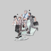 Add a charming piece from the While You Weren't Watching x Toonique collaboration to your collection with this Acrylic Stand.