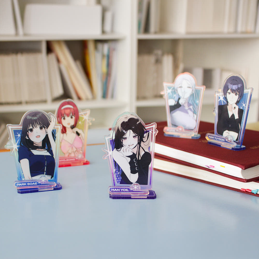 Featuring exclusive artwork inspired by Who’s That Girl, this collectible acrylic stand presents the character in a detailed half-body design.