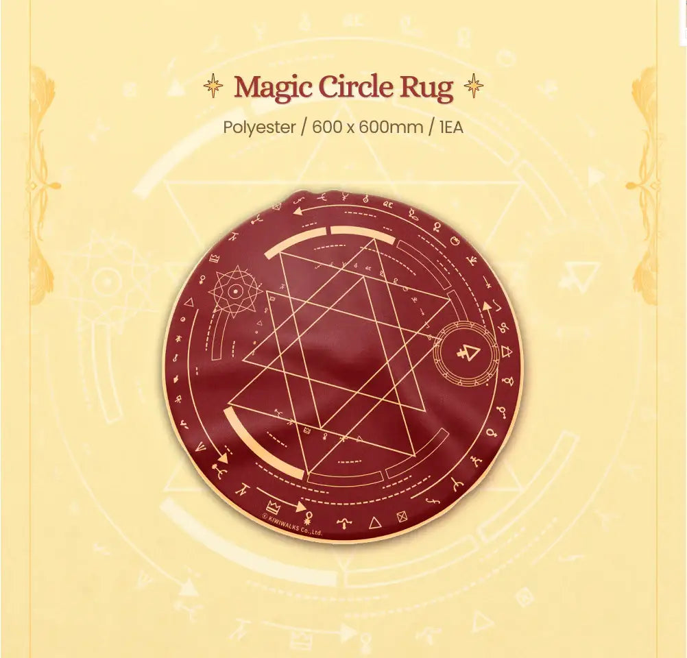 WitchSpring R - Magic Circle Rug - MOFUN - Accessories, Toys - Harumio