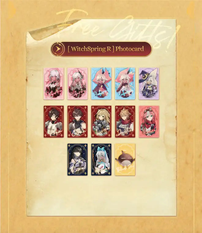 WitchSpring R - Random Pin Buttons - MOFUN - Accessories, Toys - Harumio