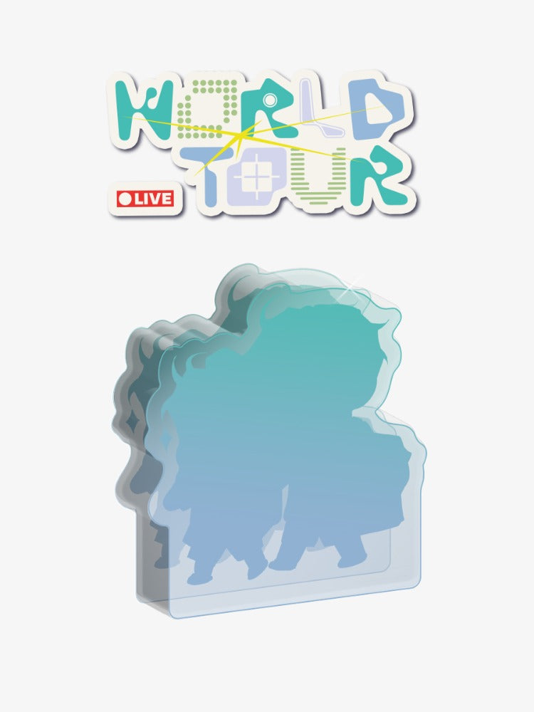 Showcase your love for World Tour Live with this Acrylic Block featuring event-inspired artwork.