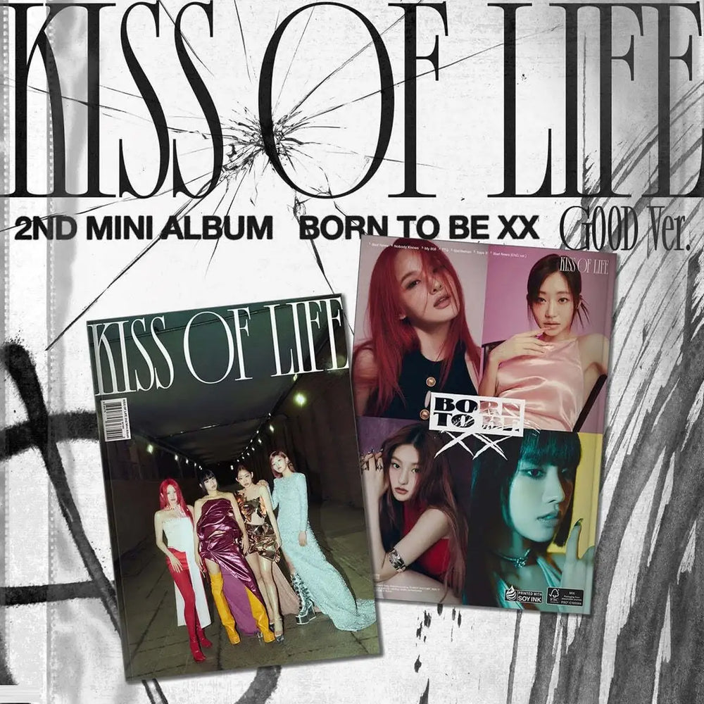 KISS OF LIFE - Born to be XX : 2nd Mini Album (Set) - KISS OF LIFE - Album - Harumio
