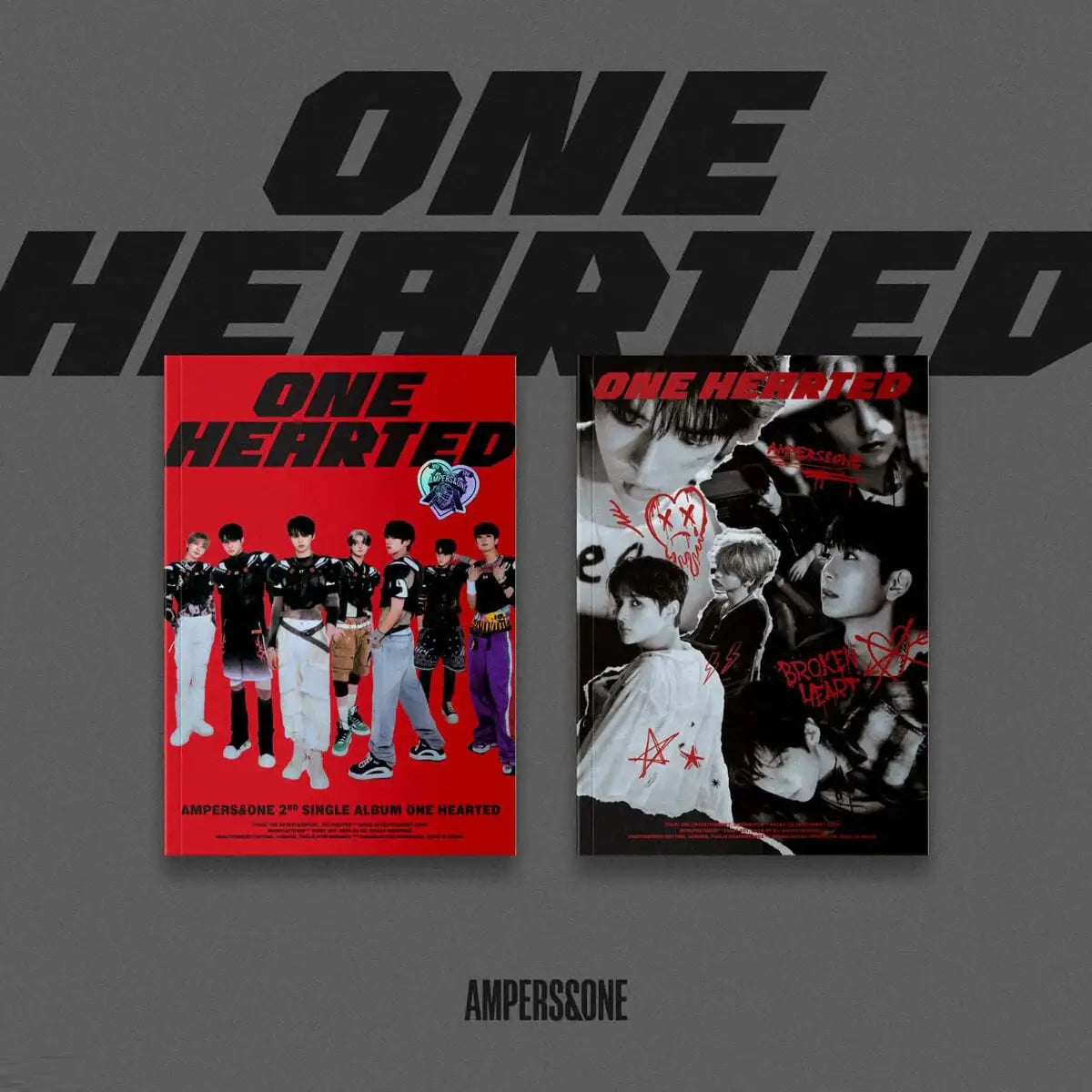 AMPERS&ONE - One Hearted : 2nd Single Album - FnC Entertainment - Album - Harumio