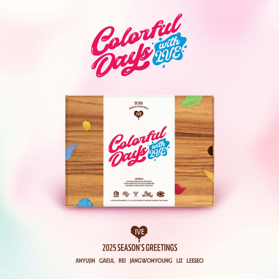 IVE - 2025 Season's Greetings (Colorful Days with IVE) - Starship Entertainment - Merchandise - Harumio