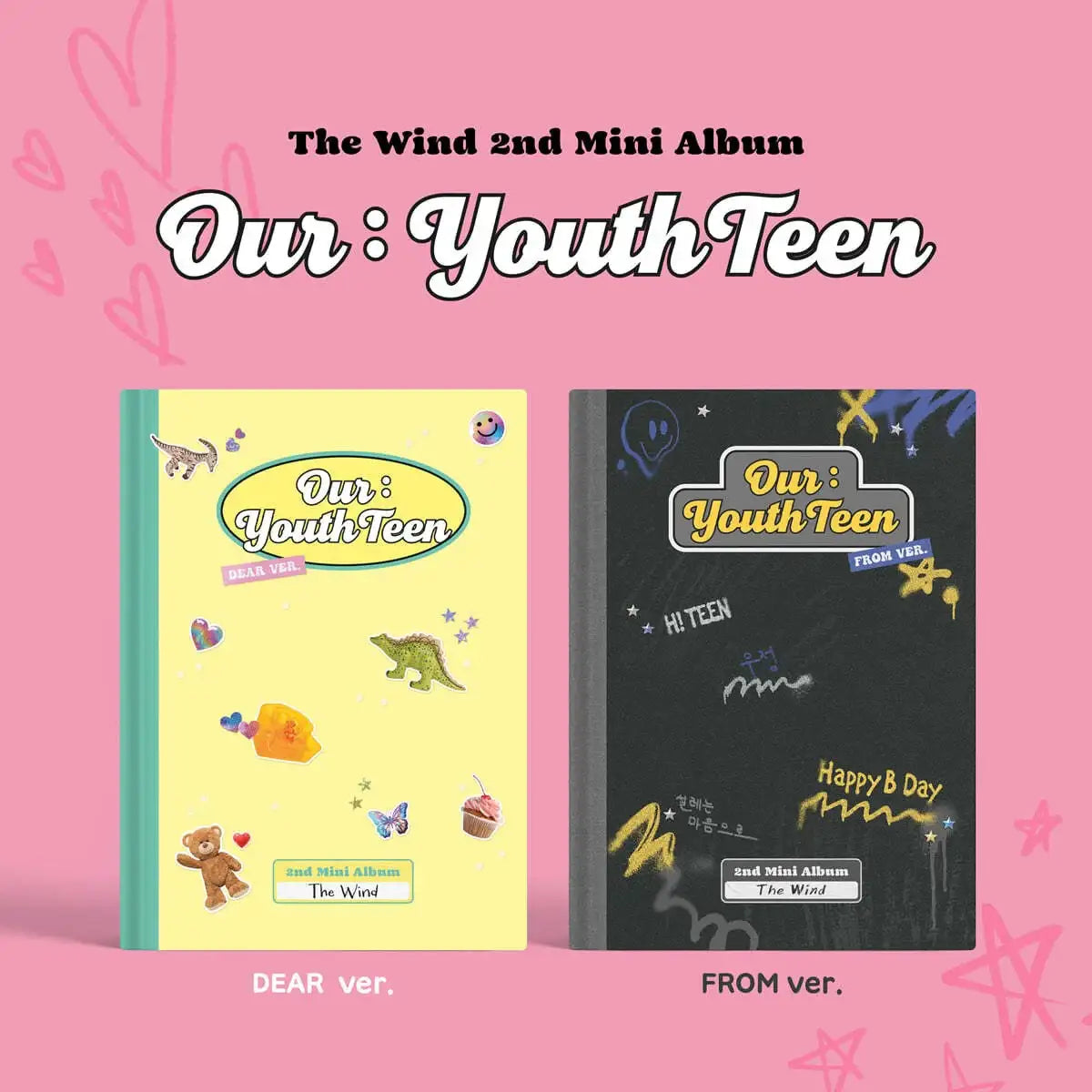 The Wind - Our: Youthteen : 2nd Mini Album - The Wind - Album - Harumio