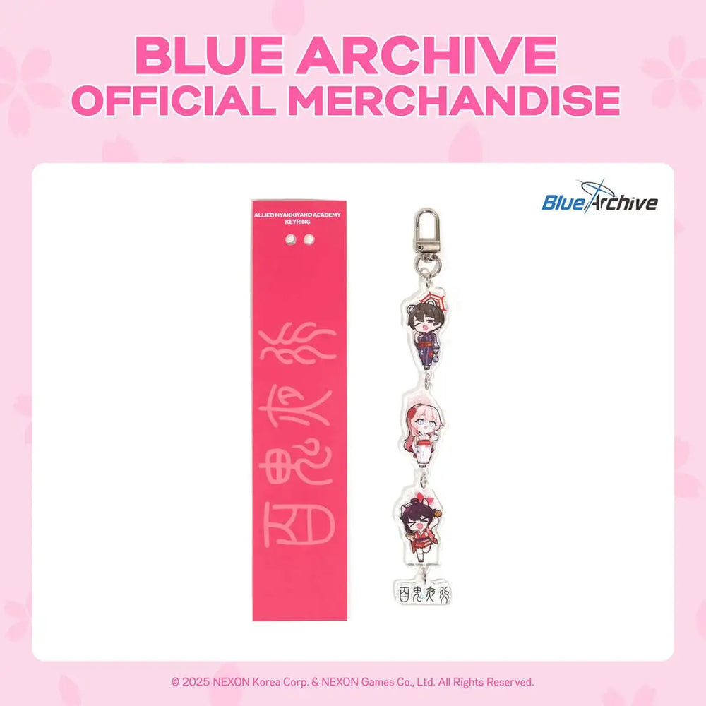 Blue Archive - Allied Hyakkiyako Academy Keyring - Blue Archive - Acrylic Keyring - Harumio