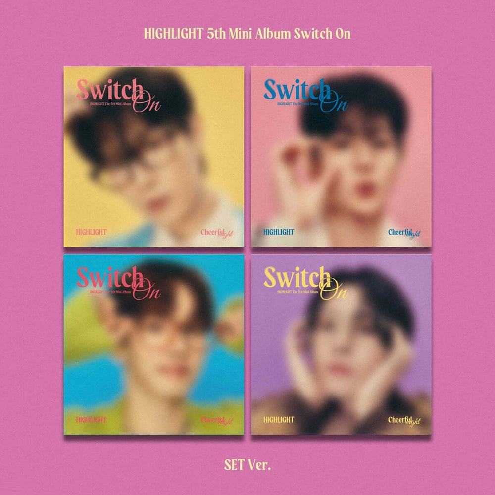 Highlight - Switch On : 5th Mini Album (Digipack Version)