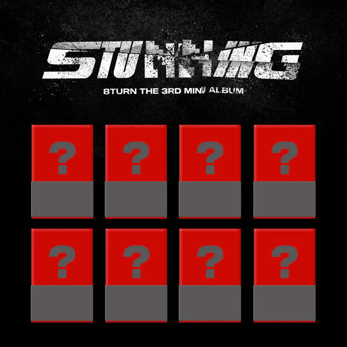 8TURN - Stunnin : 3rd Mini Album (POCA Album - Random) - Stone Music Entertainment - Album - Harumio