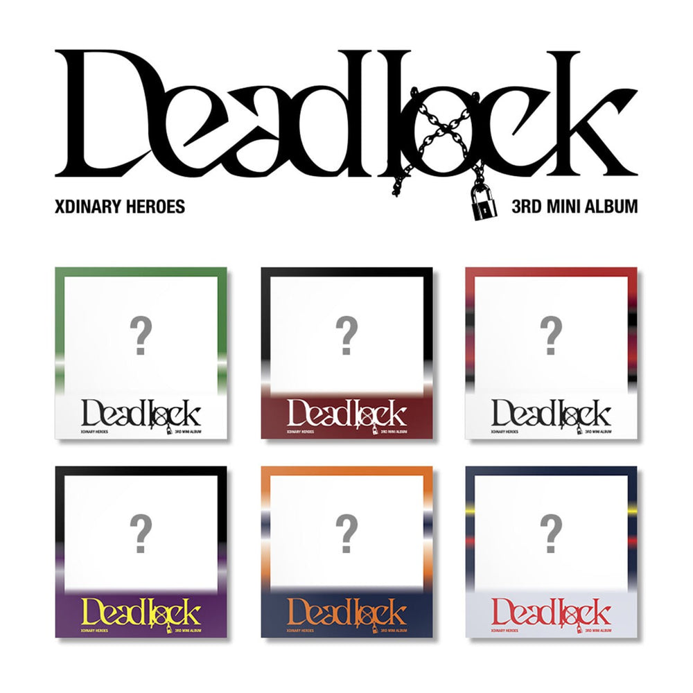 Xdinary Heroes - Deadlock : 3rd Mini Album (Compact Version - Random)