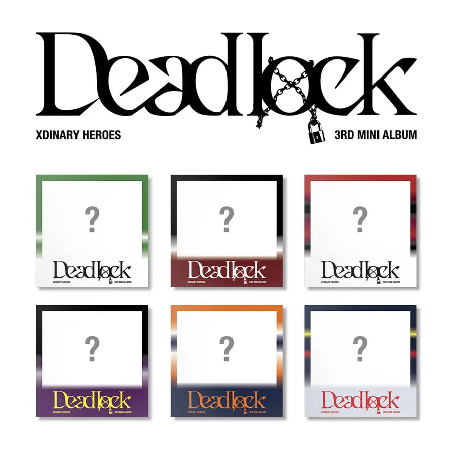 Xdinary Heroes - Deadlock : 3rd Mini Album (Compact Version - Random) - Xdinary Heroes - Album - Harumio