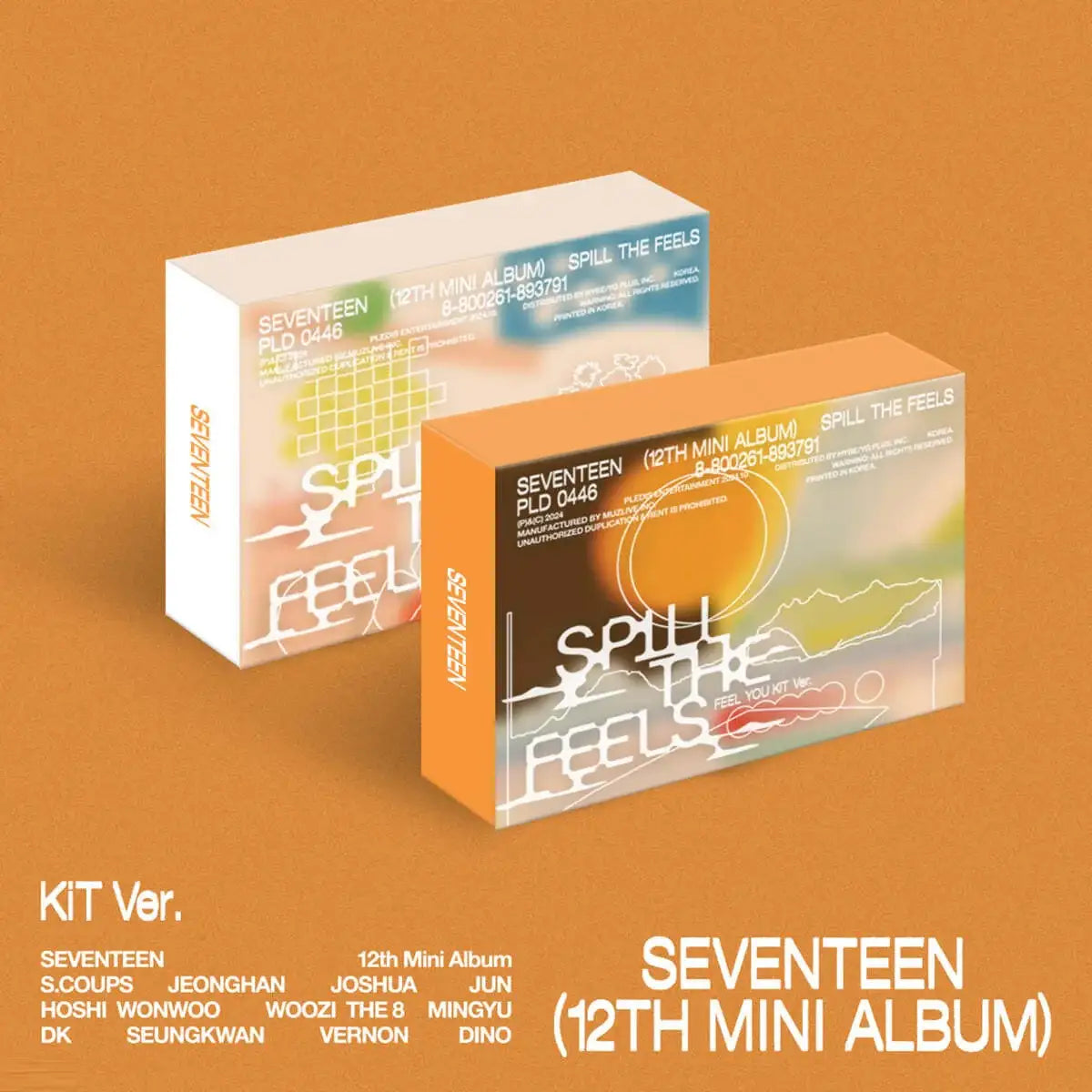 SEVENTEEN - SPILL THE FEELS : 12th Mini Album (KiT Version - Random) - SEVENTEEN - Album - Harumio