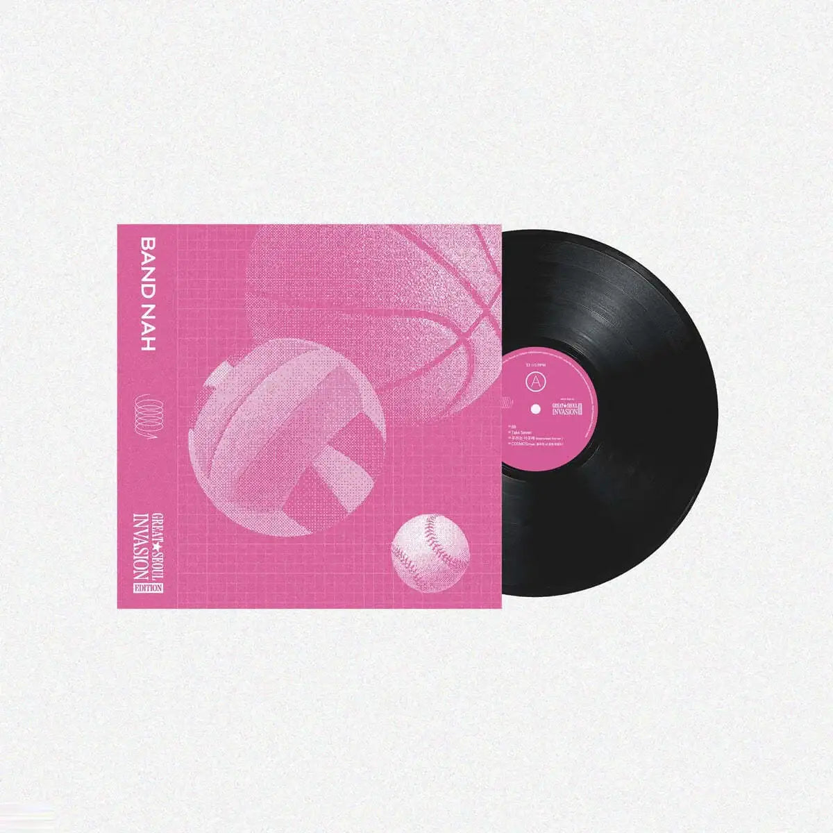 Band Nah - Na Sang-hyun Band GSI Edition (LP) - Happy Robot Records - Album - Harumio
