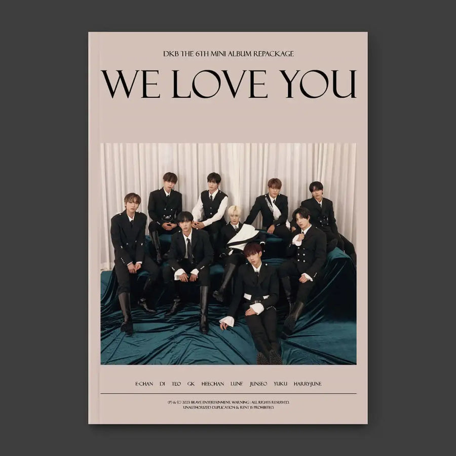 DKB - We Love You : 6th Mini Album Repackage (Night Ver.) - DKB - Album - Harumio