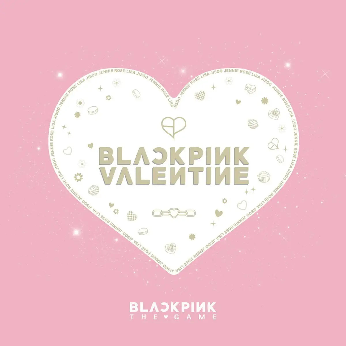 Blackpink - The Game Photocard Collection (Lovely Valentine's Edition) - YGPLUS - Album - Harumio