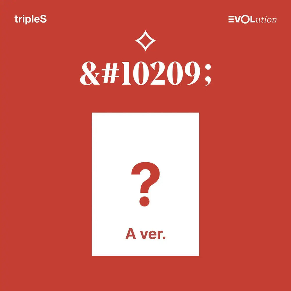 tripleS EVOLution - MUJUK : 1st Mini Album - tripleS - Album - Harumio