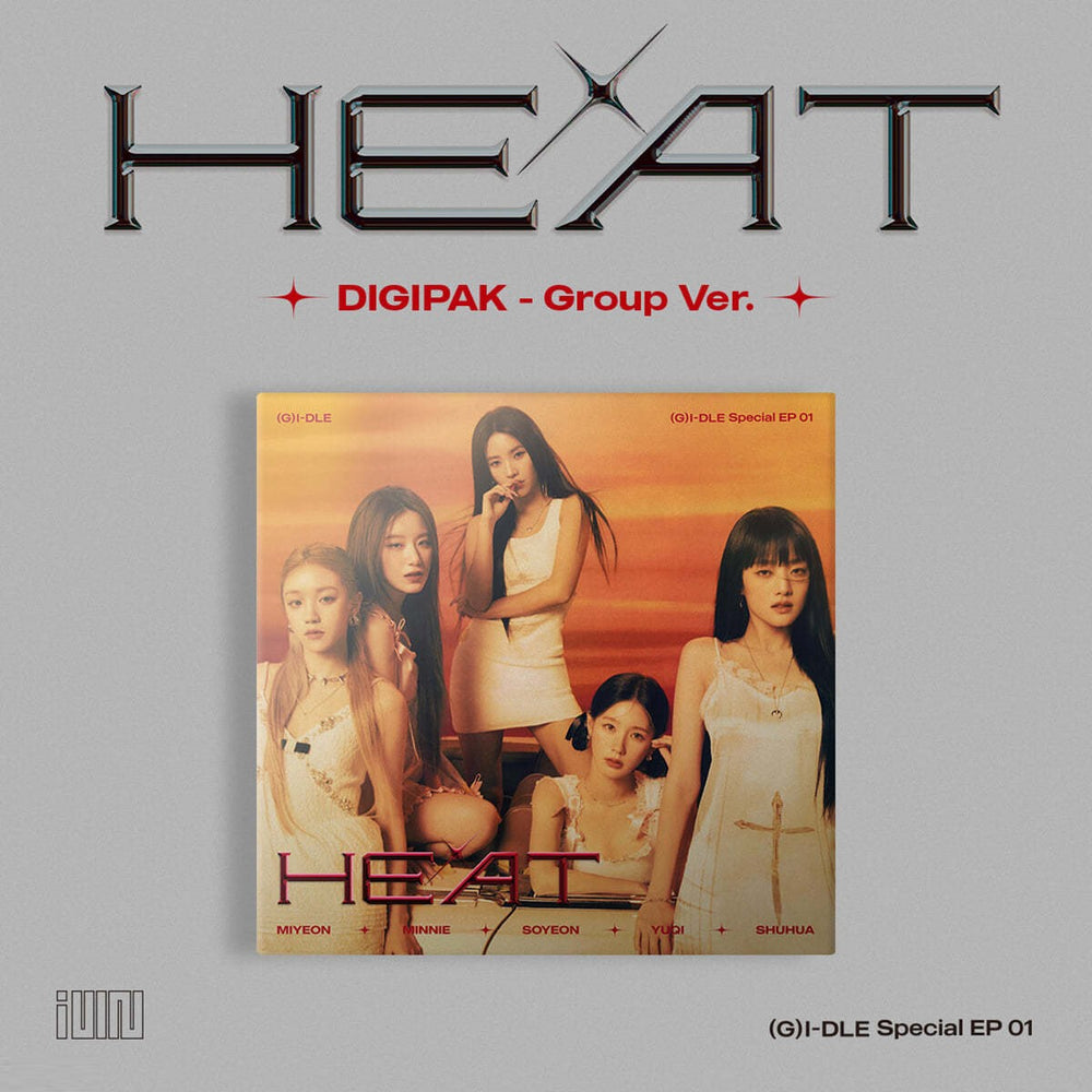 (G)I-DLE - Heat : Digipack (Group Version)