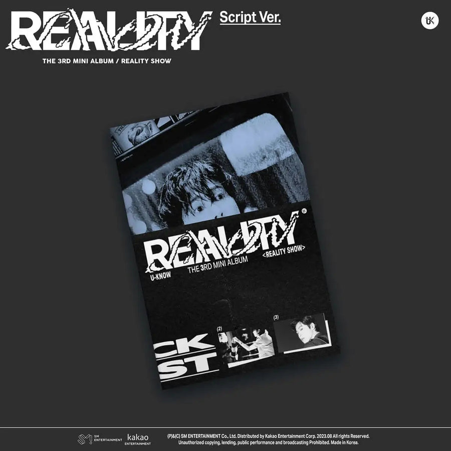 U-KNOW Yunho - Reality Show : 3rd Mini Album (Script Version) - U-KNOW Yunho - Album - Harumio