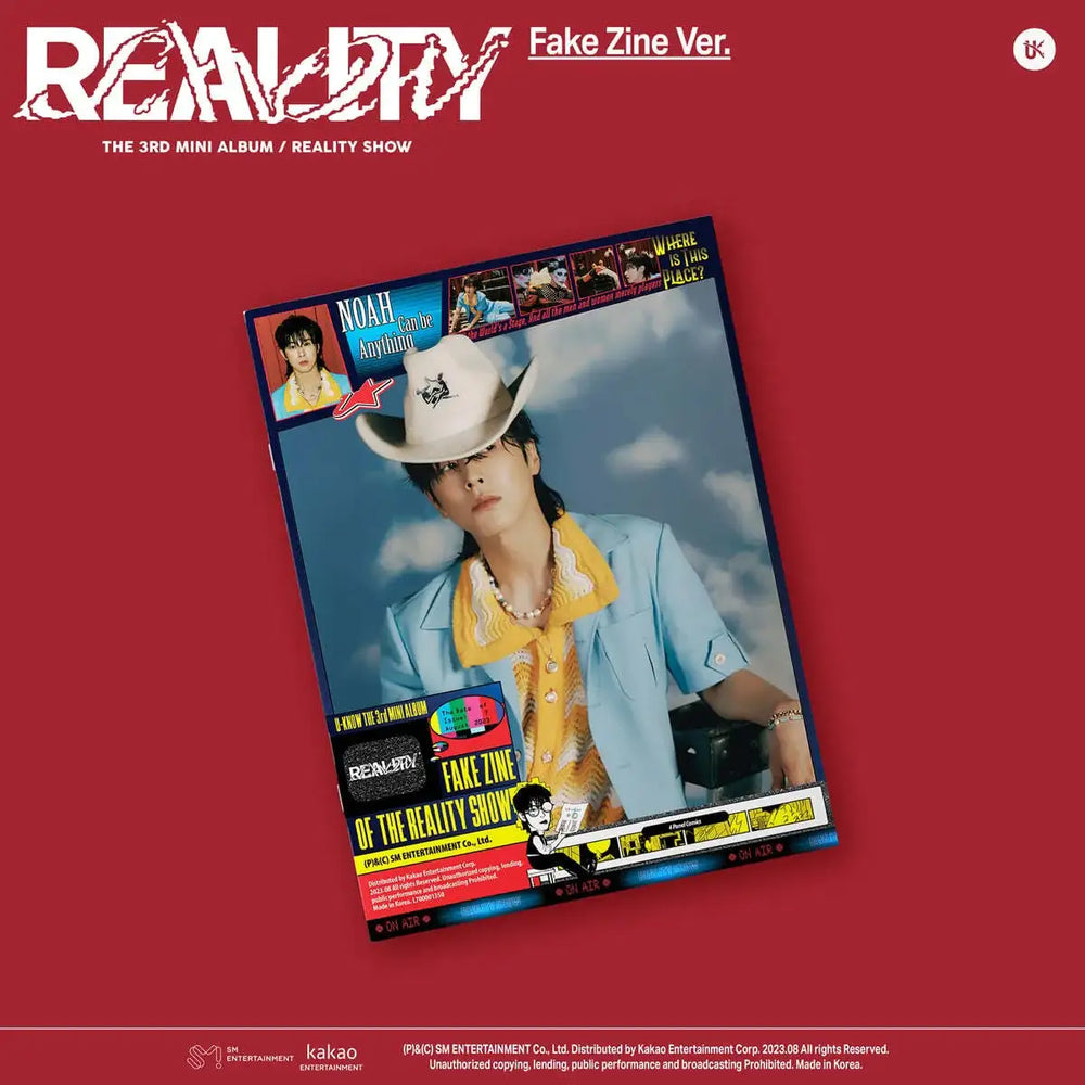 U-KNOW Yunho - Reality Show : 3rd Mini Album (Fake ZINE Version) - U-KNOW Yunho - Album - Harumio