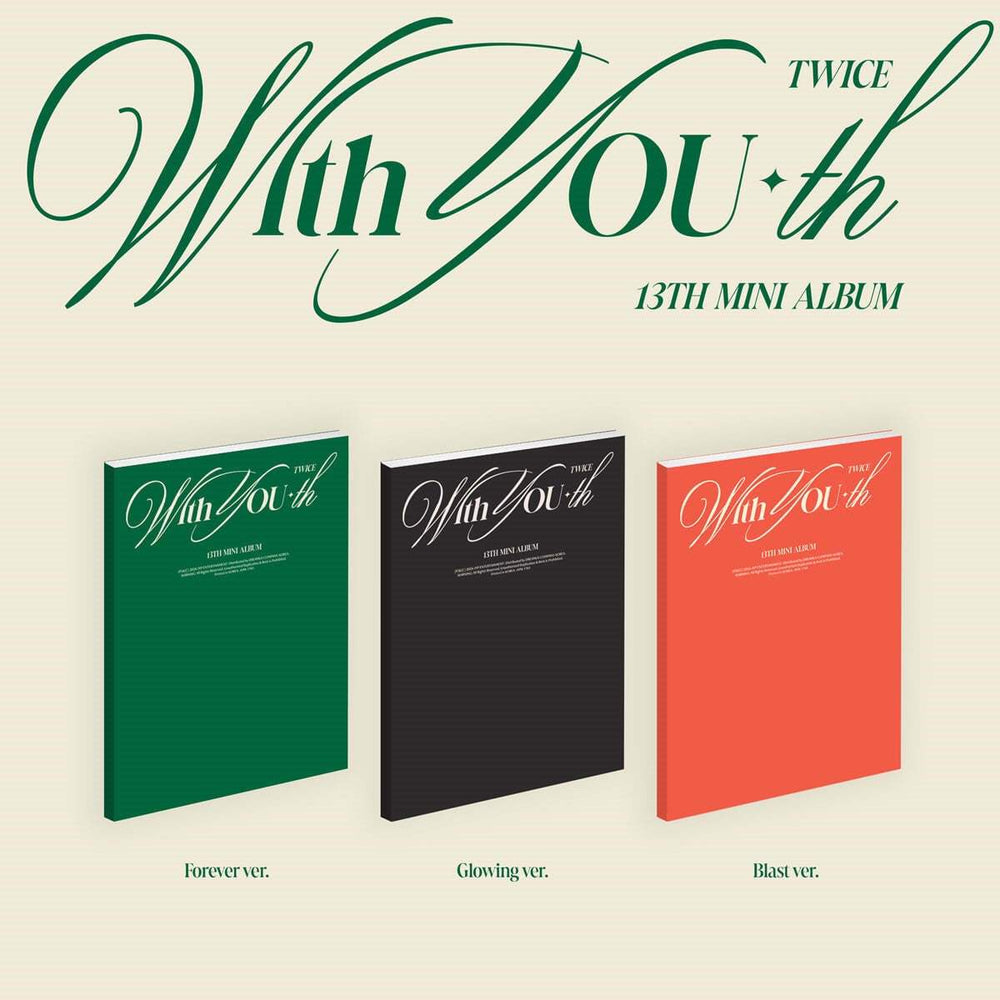 TWICE - WITH YOU-TH : 13th Mini Album - TWICE - Album - Harumio