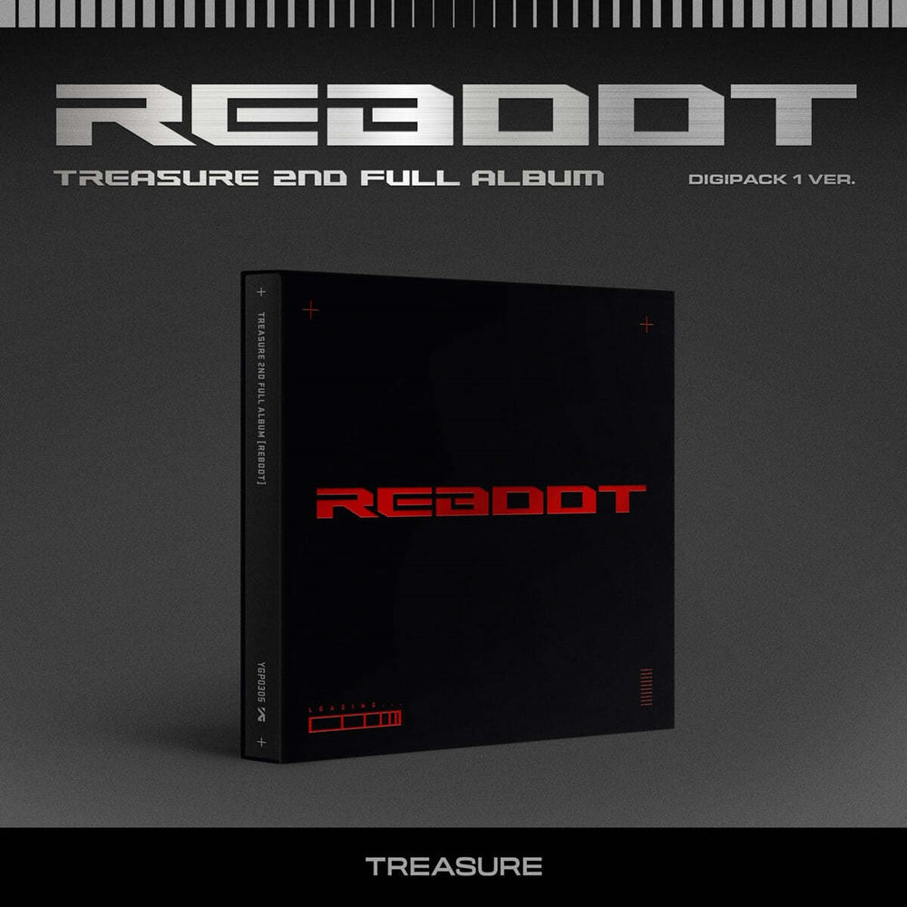 TREASURE - Reboot : 2nd Full Album (Digipack Version)