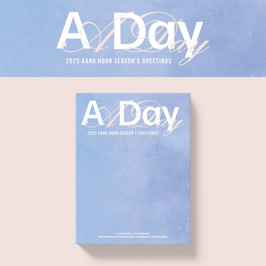 KANG HOON - 2025 Season's Greetings (A Day) - Enpio Entertainment - Merchandise - Harumio