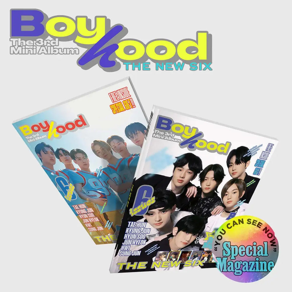 The New Six (TNX) - Boyhood : 3rd Mini Album - The New Six (TNX) - Album - Harumio