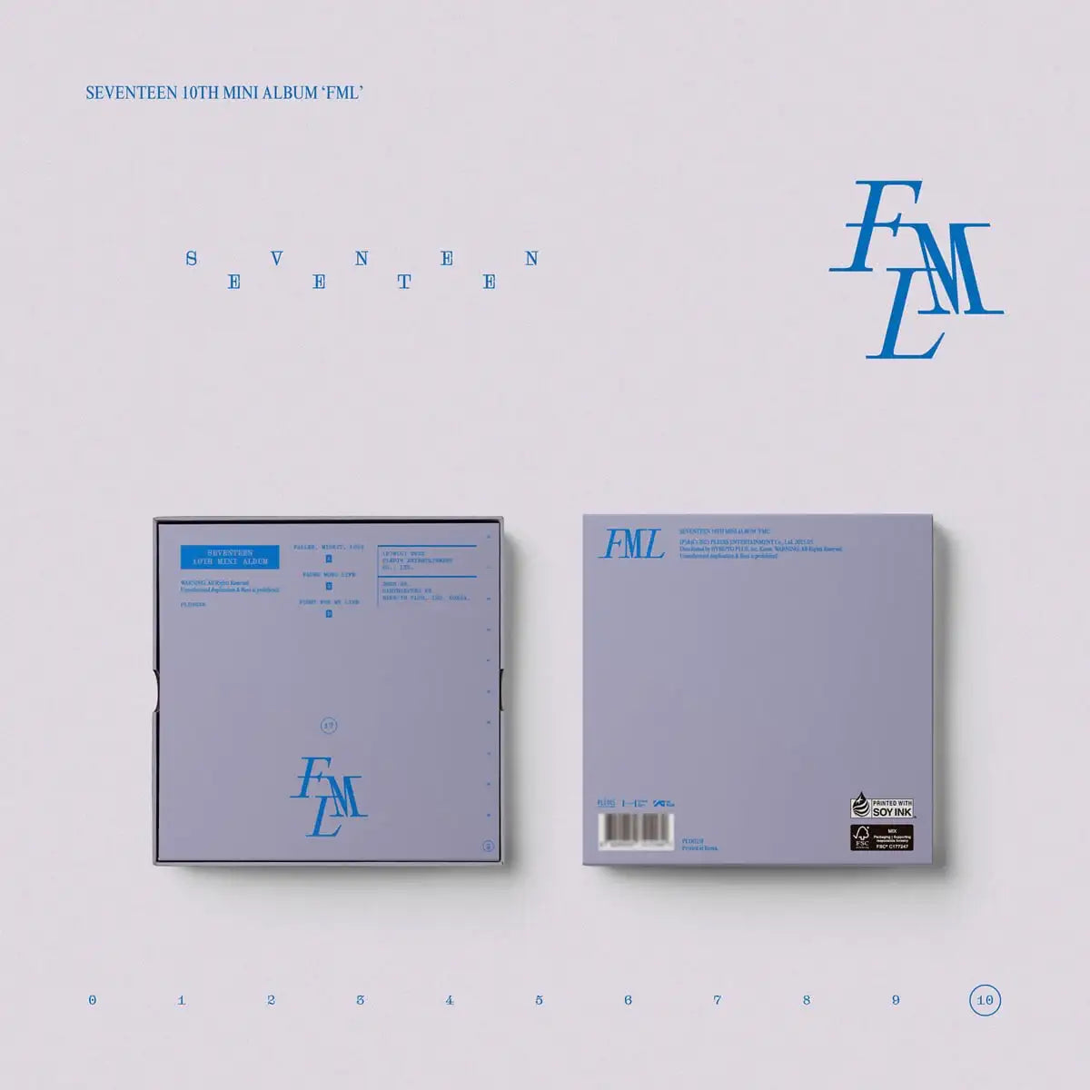 SEVENTEEN - FML : Mini Album Vol. 10 (Deluxe Version) - SEVENTEEN - Album - Harumio
