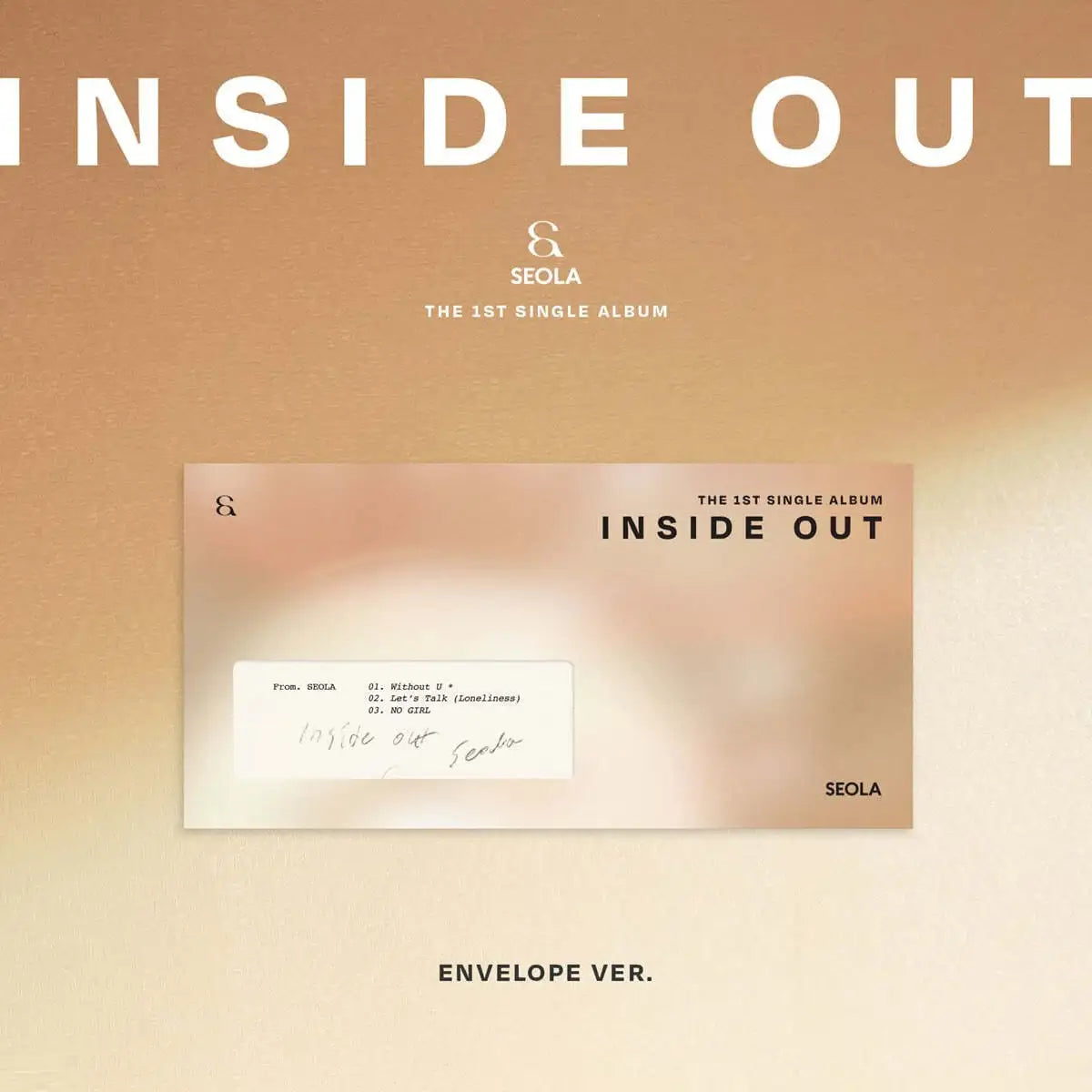 SEOLA - Inside Out : 1st Single Album (Envelope Version) - SEOLA - Album - Harumio
