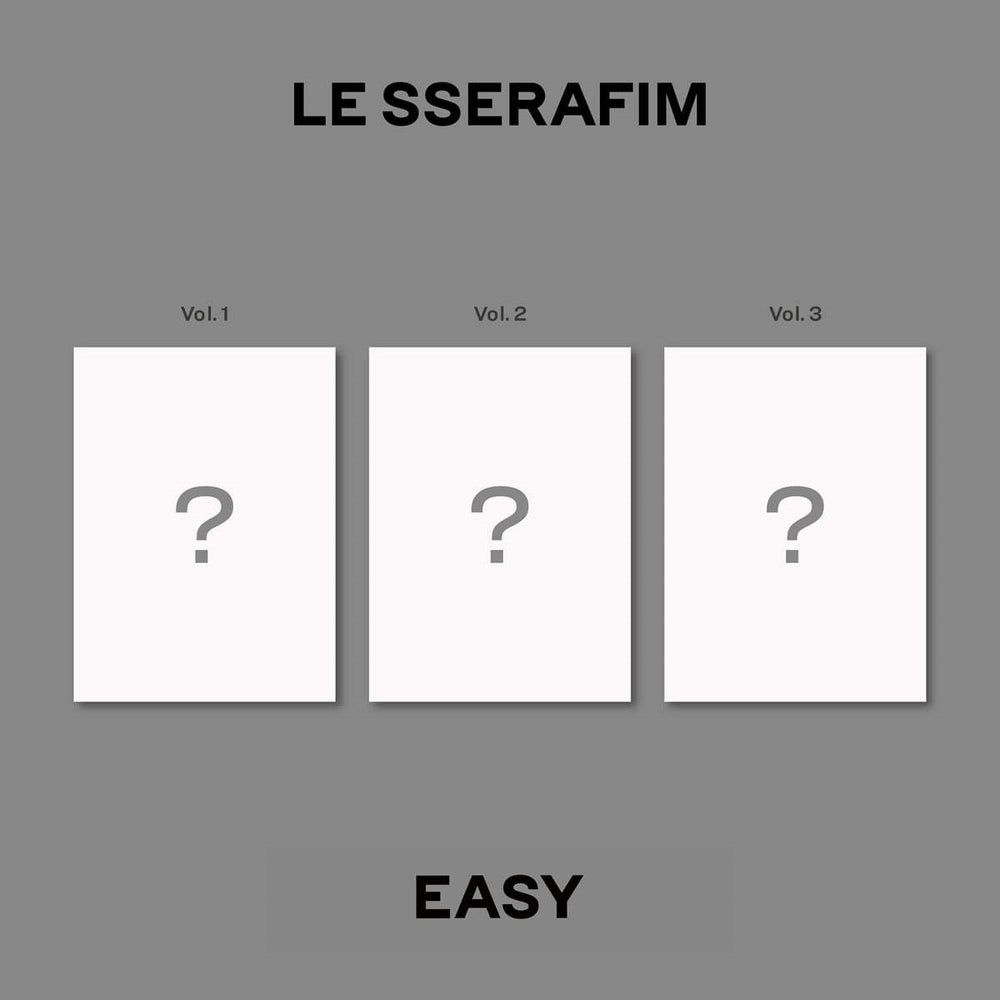 LE SSERAFIM - Easy : 3rd Mini Album (Set)