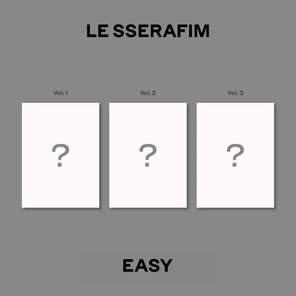 LE SSERAFIM - Easy : 3rd Mini Album (Set) - LE SSERAFIM - Album - Harumio