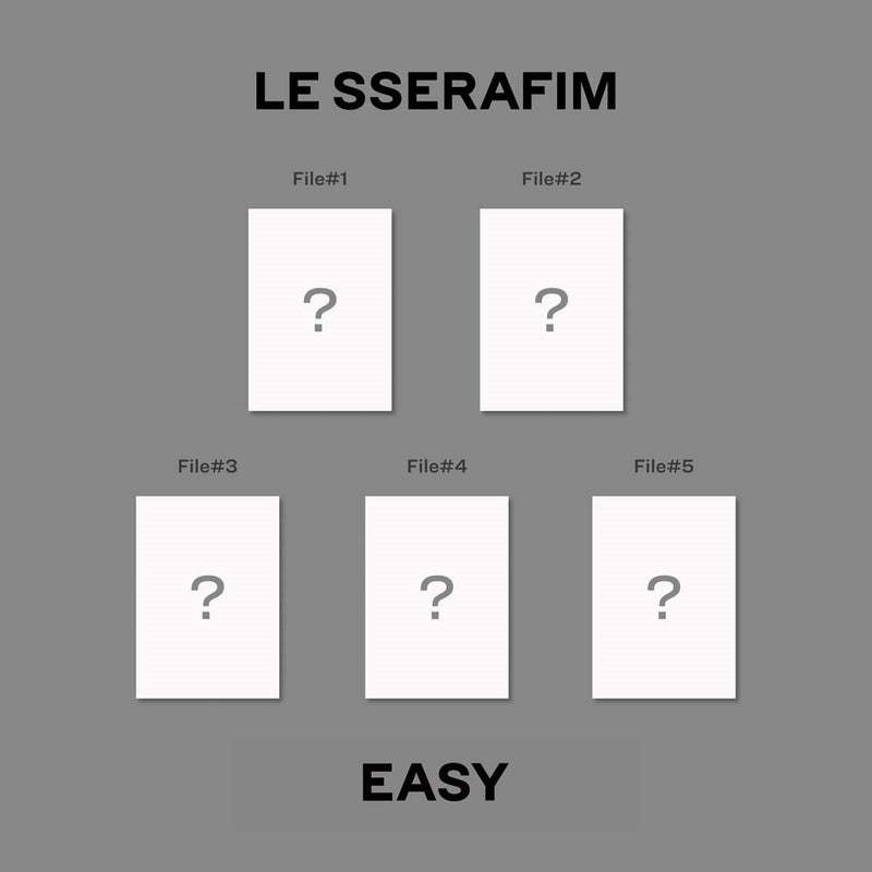 LE SSERAFIM - Easy : 3rd Mini Album (Compact Version)