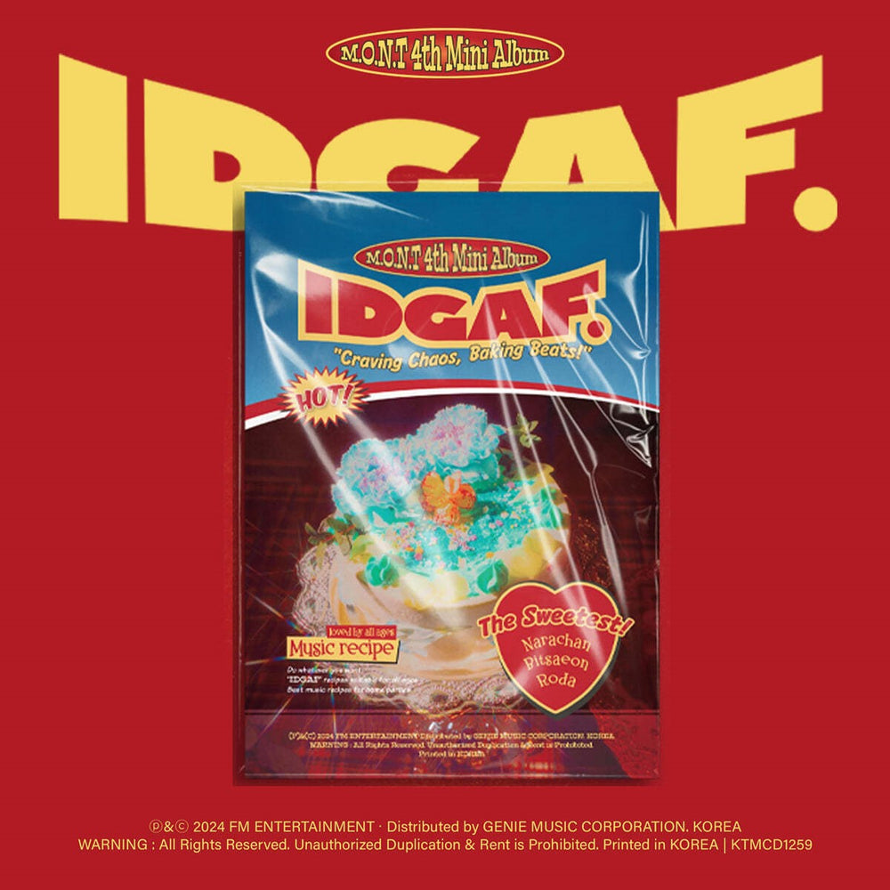 MONT - IDGAF : 4th Mini Album