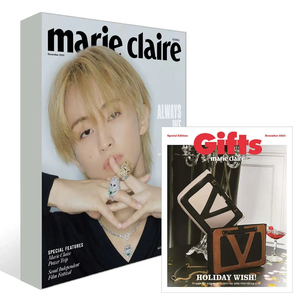Marie Claire Korea - December 2024 - Magazine (NCT Mark) - MCK Publishing - Magazine - Harumio