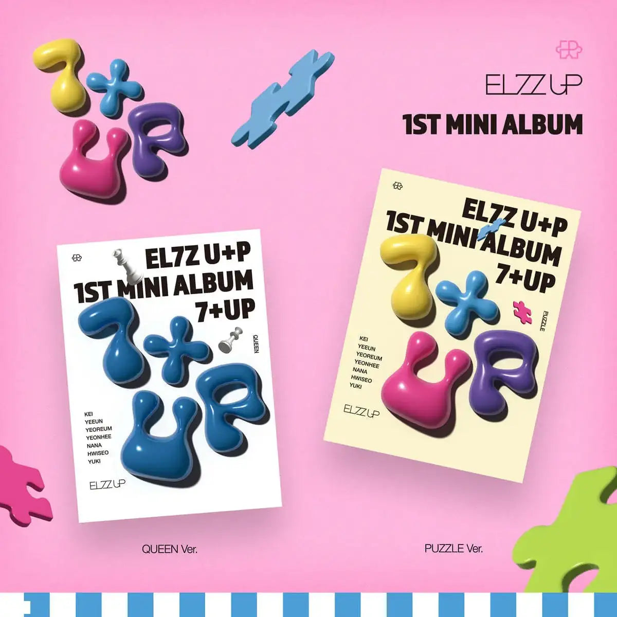 EL7Z UP - 7+UP : 1st Mini Album - EL7Z UP - Album - Harumio