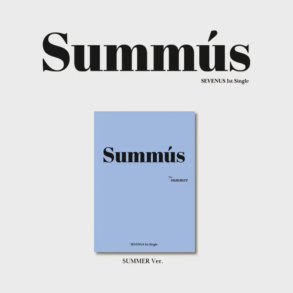 SEVENUS - SUMMUS : Single Album Vol. 1