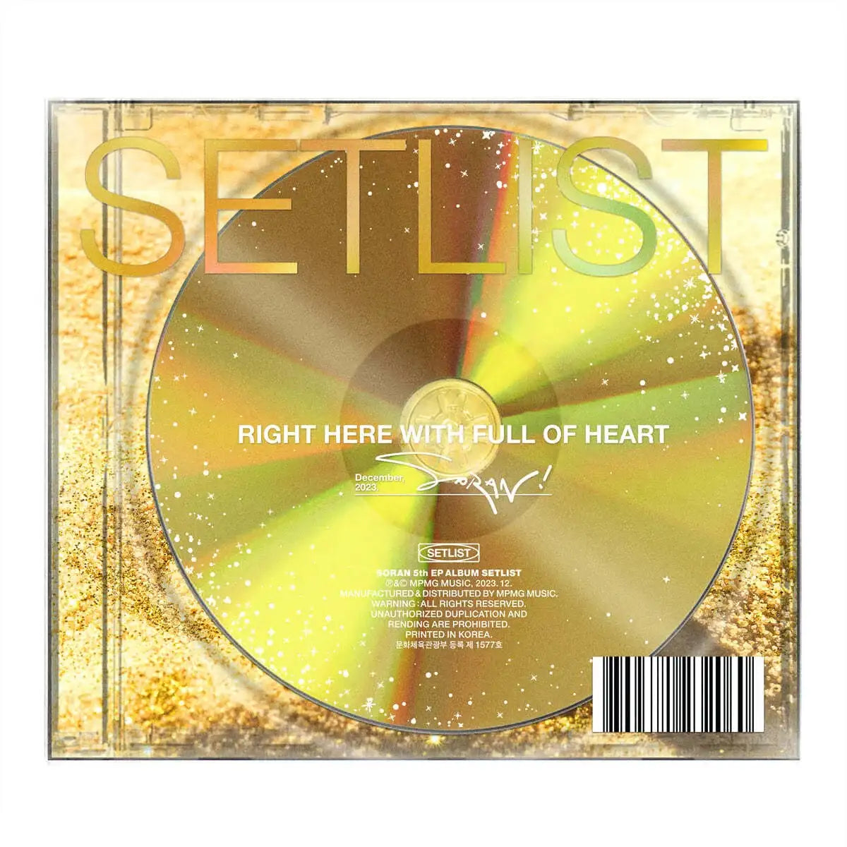 SORAN - Setlist : 5th EP Album - Happy Robot Records - Album - Harumio