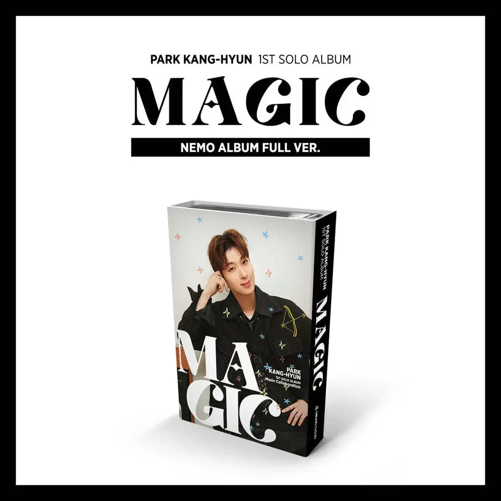 Park Kang hyun - Magic : 1st Solo Album (Black & White Ver.) - Nemoz Lab / Ichilpalgu Sound - Album - Harumio