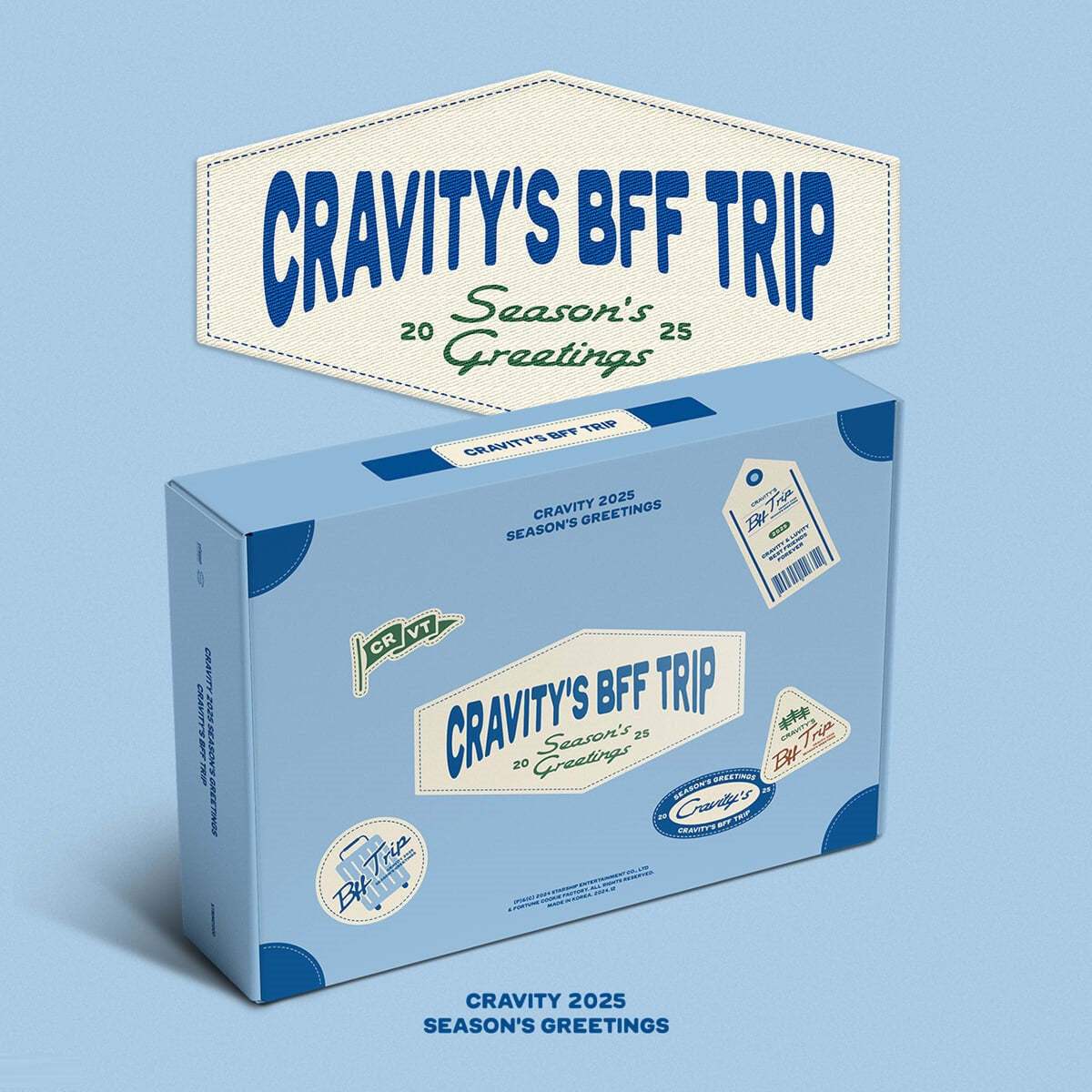 CRAVITY - 2025 Season's Greetings (CRAVITY BFF TRIP) - Starship Entertainment - Merchandise - Harumio