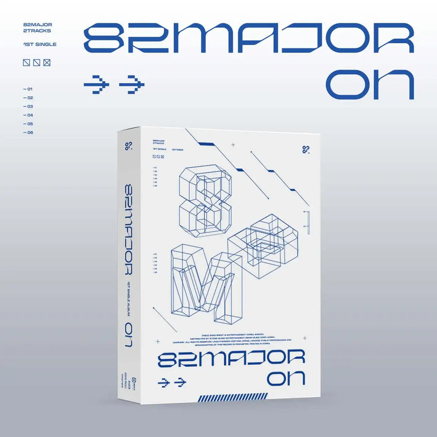 82MAJOR - ON : 1st Single Album - Stone Music Entertainment - Album - Harumio