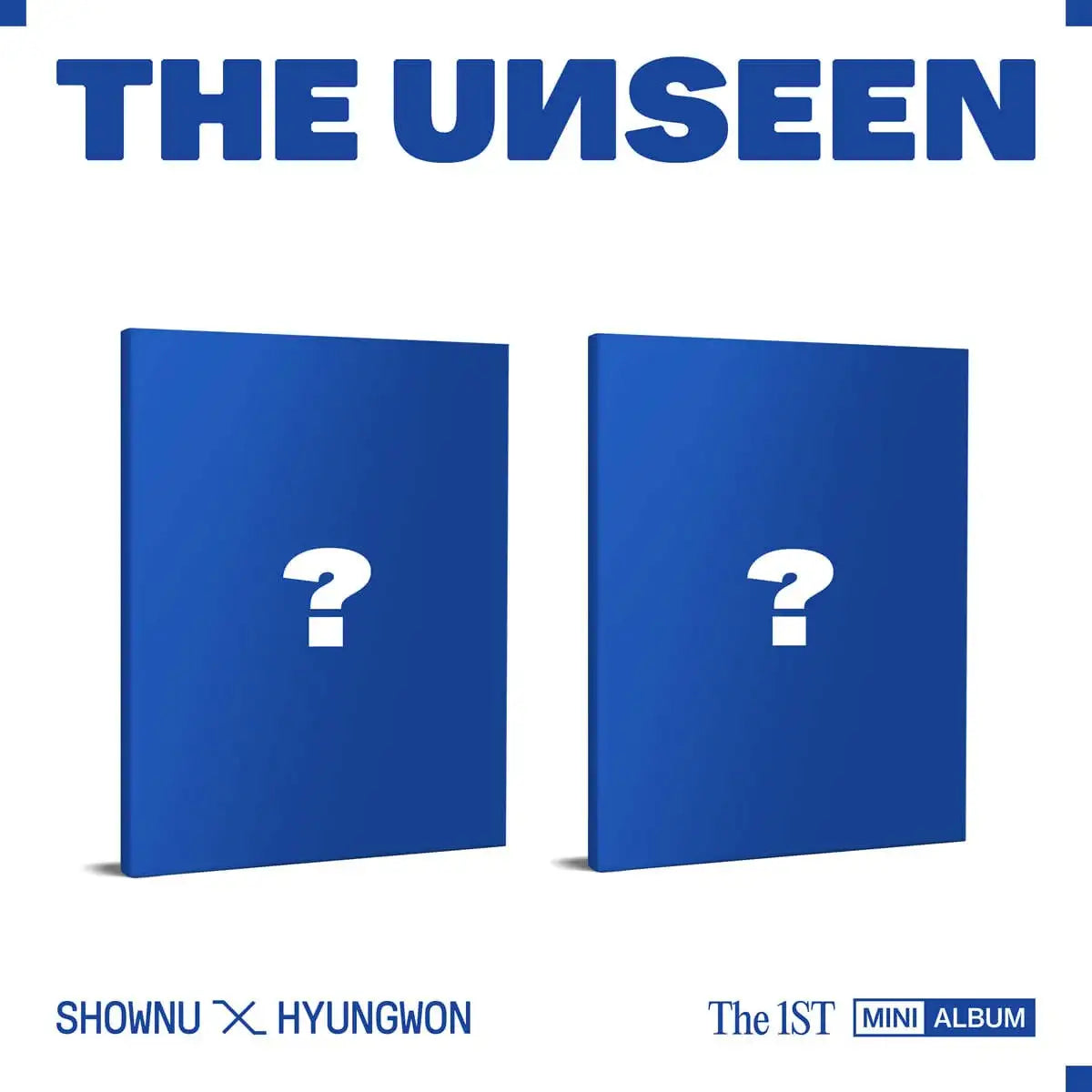 SHOWNU x HYUNGWON - The Unseen : Mini Album Vol. 1 (Set) - SHOWNU x HYUNGWON - Album - Harumio