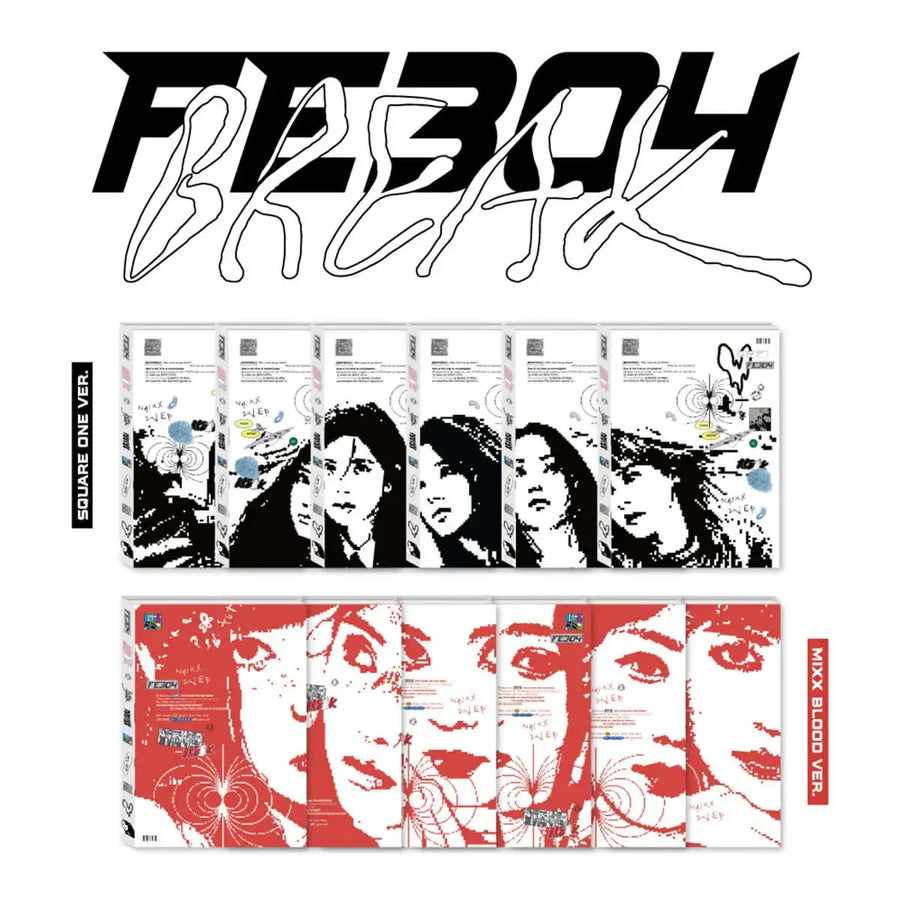 NMIXX - FE304 : Break (2nd Mini Album - Random) - Dreamus Company / JYP Entertainment - Album - Harumio