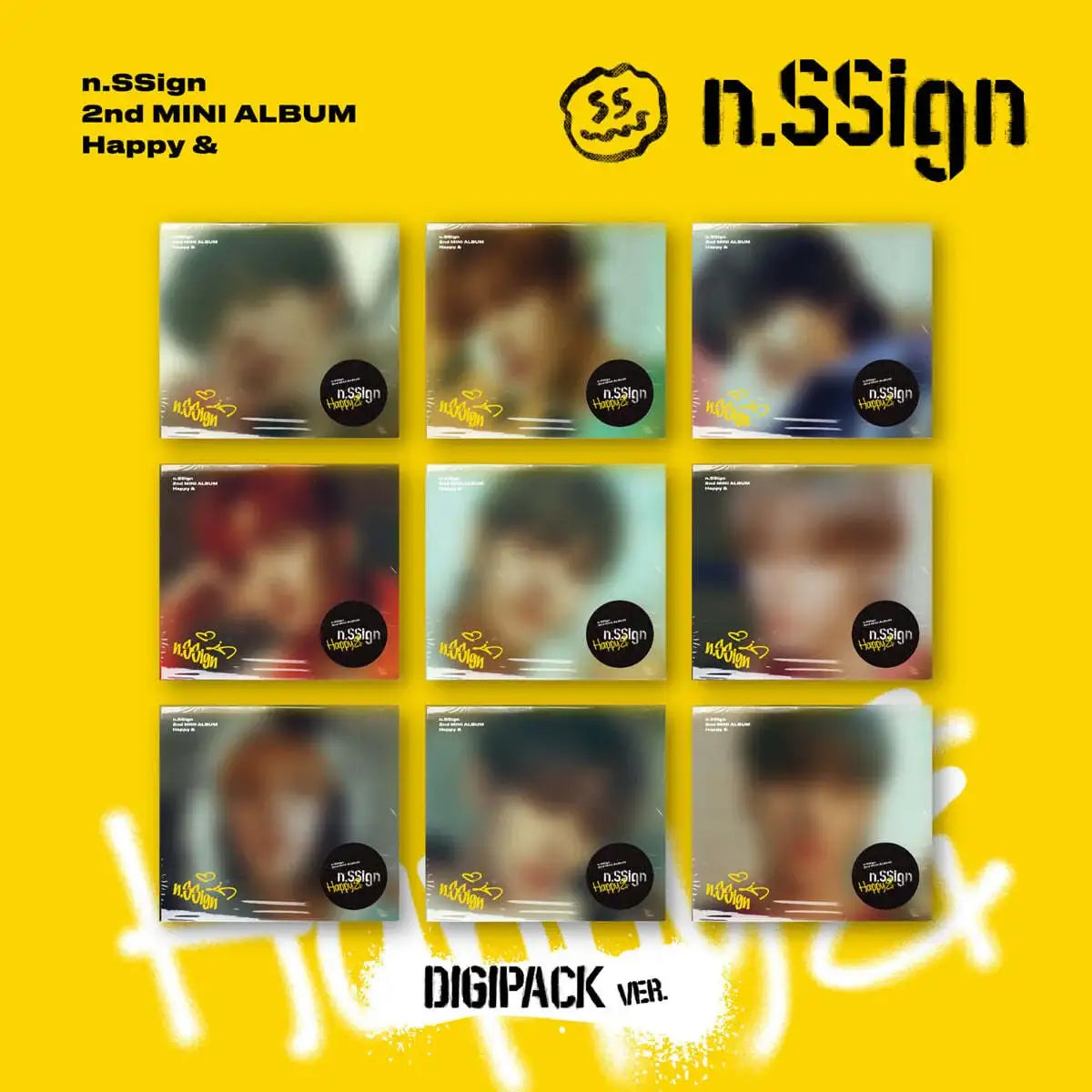 n.SSign - Happy & : 2nd Mini Album (Digipack) - n.SSign - Album - Harumio