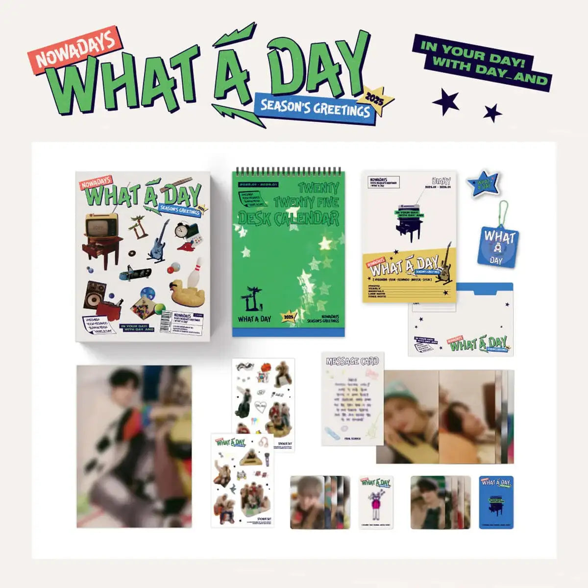 NOWADAYS - 2025 Season's Greetings - Cube Entertainment - Merchandise - Harumio