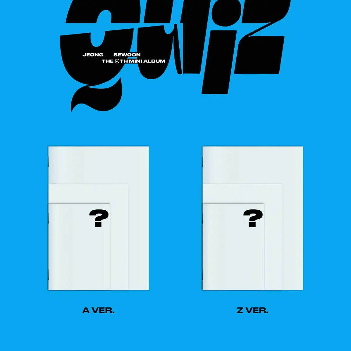 Jeong Se Woon - Quiz : 6th Mini Album - Kakao Entertainment / Starship Entertainment - Album - Harumio