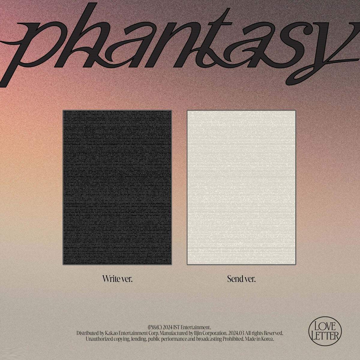 THE BOYZ - Phantasy_ Pt.3 Love Letter : 2nd Full Album - THE BOYZ - Album - Harumio