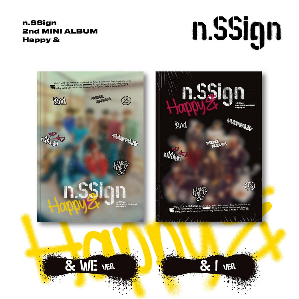 n.SSign - Happy & : 2nd Mini Album